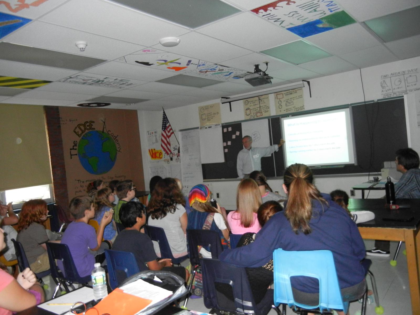 Essex Middle School Classroom Visits - RACC researchers work with the ...