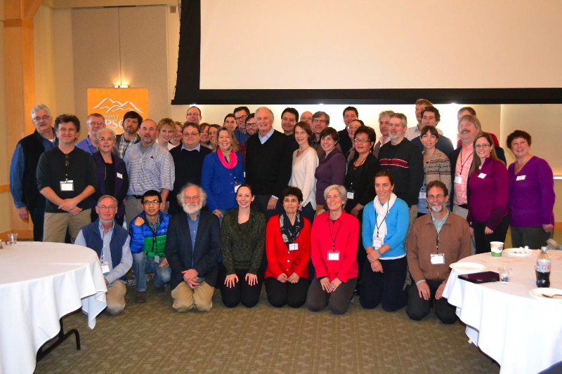 Participants at the Alan Alda Communicating Science Workshop